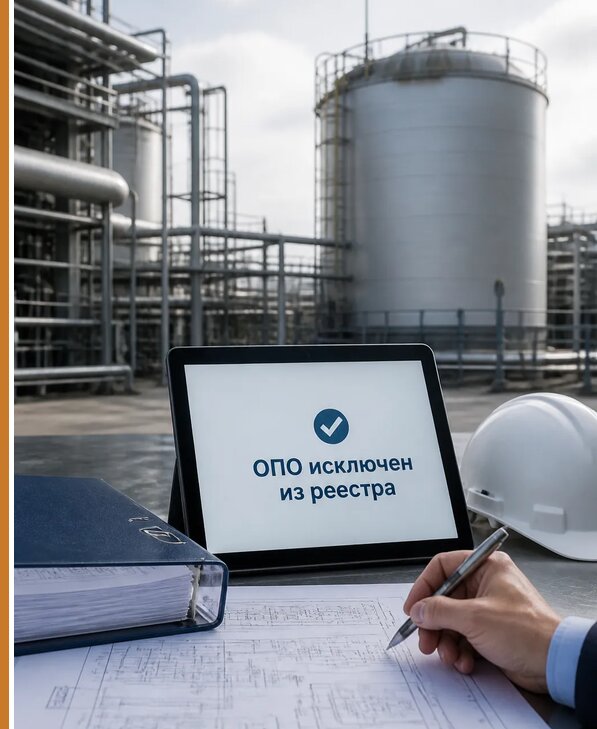 Исключение ОПО из госреестра в Ельце от 30804 р. | Авеста ОТиПБ
