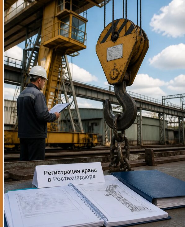 Регистрация крана в Ростехнадзоре в Ельце от 15402 р. | Авеста ОТиПБ
